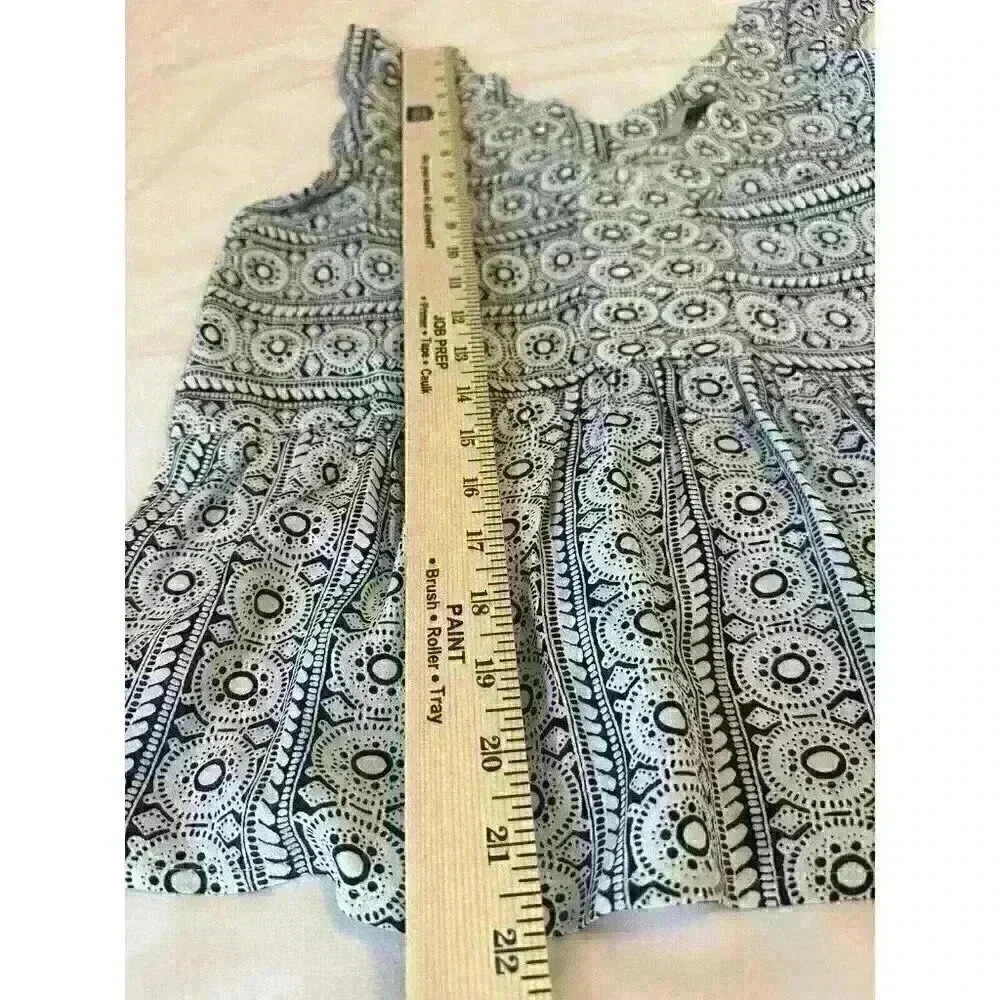 Ann Taylor LOFT Petite Small Flutter Peplum Top Cap Sleeves Size Nice! - Picture 9 of 9
